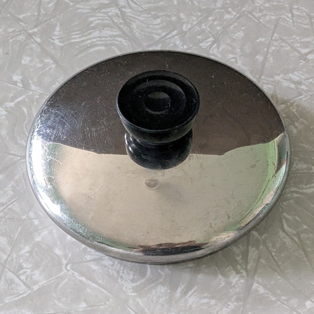 Revereware Stainless Steel Pot Lid 5 1/4" fits 5 3/4" Diameter Pot/Pan